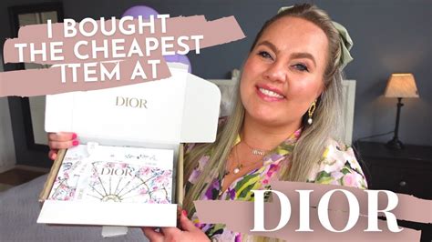 what is the cheapest thing on the dior website|cheapest things from designer brands.